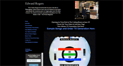 Desktop Screenshot of edwardrogersmusic.com
